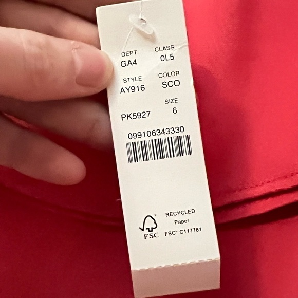 NWT J. Crew Ruffle Silk Slip Dress - Picture 9 of 11